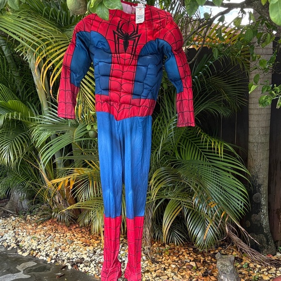 MARVEL SPIDER-MAN Kids Halloween Costume size large - Picture 2 of 6